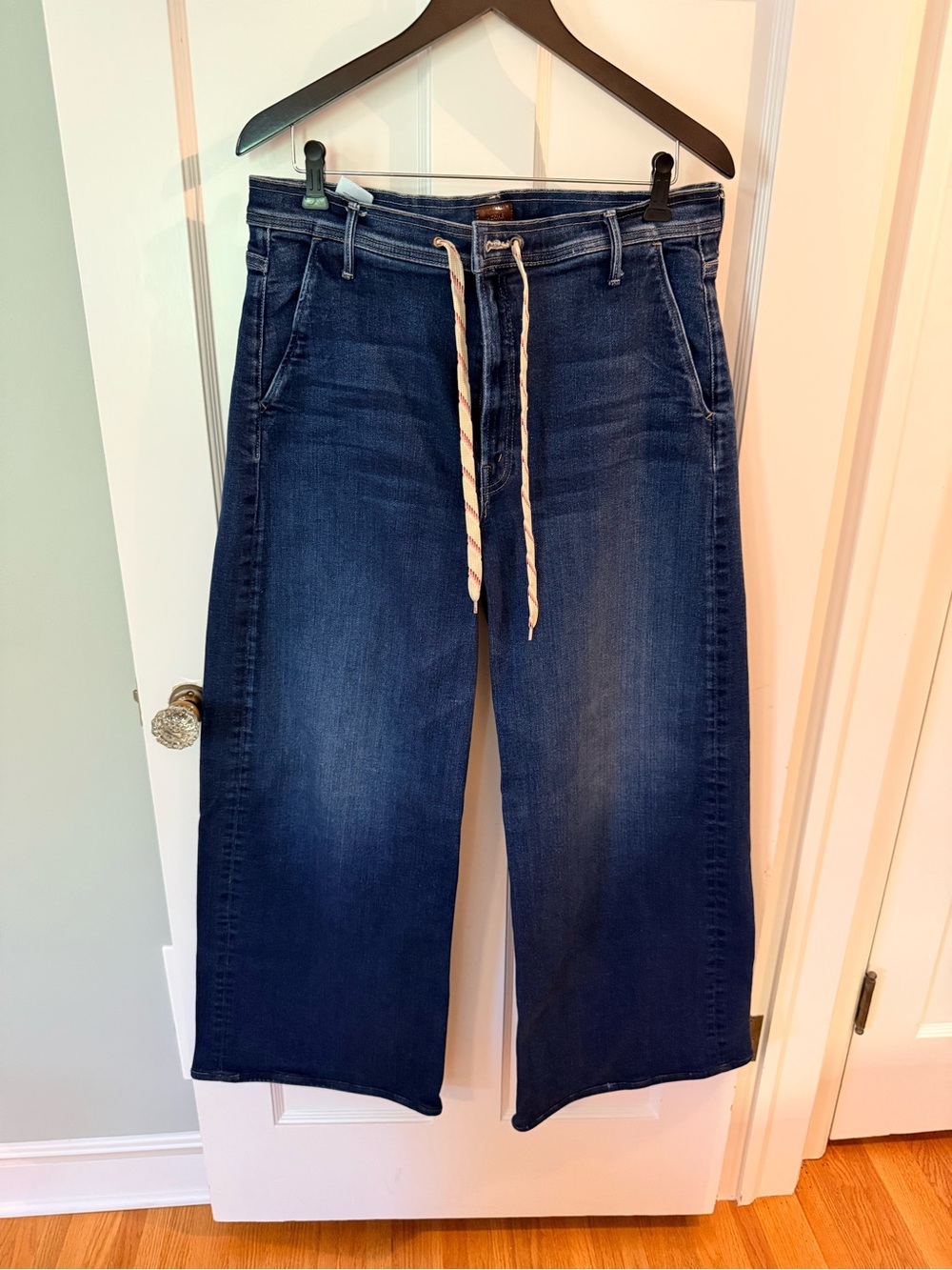 MOTHER Drawn Undercover Prep Sneak Jean Sz 34
